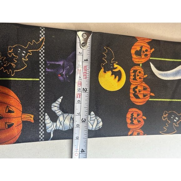 Halloween Neck Tie Pumpkins Ghosts Necktie Teachers Novelty Hallmark Lot Of 2 - Picture 12 of 12